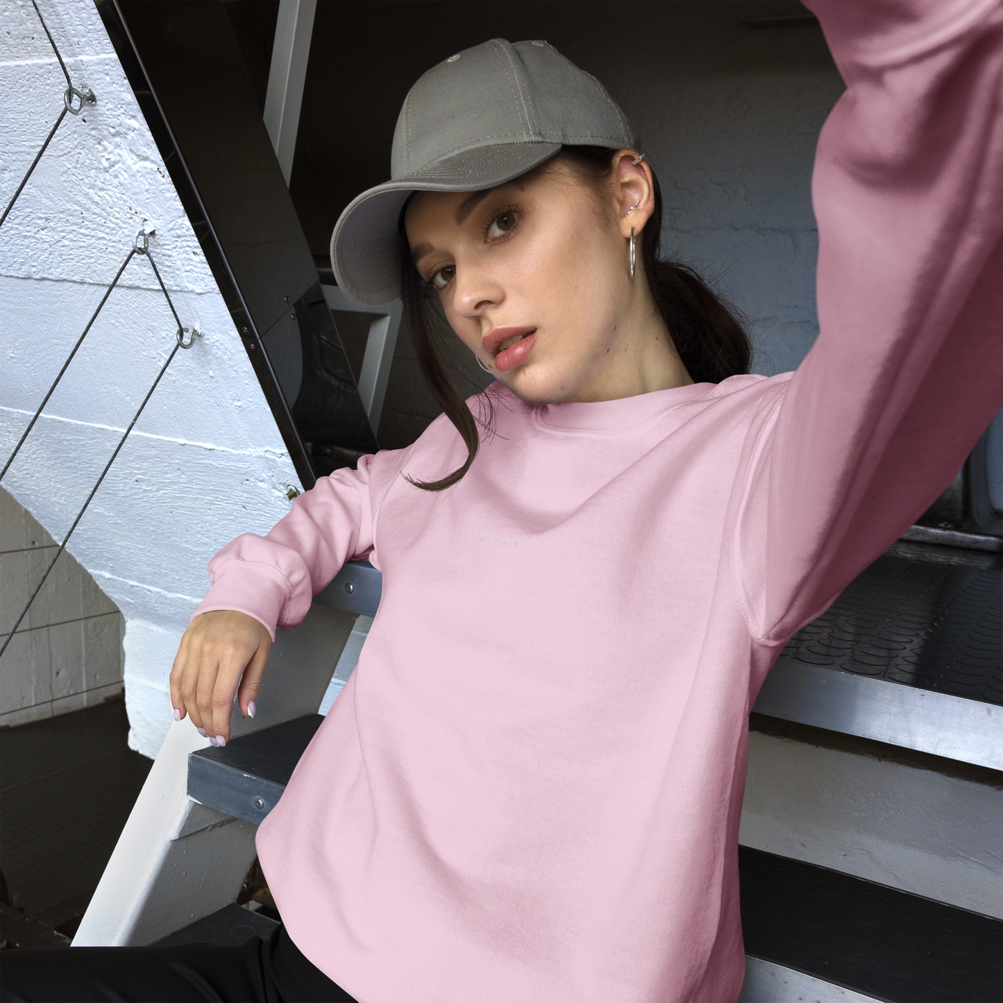 Unisex Oversized Pastel Sweatshirt