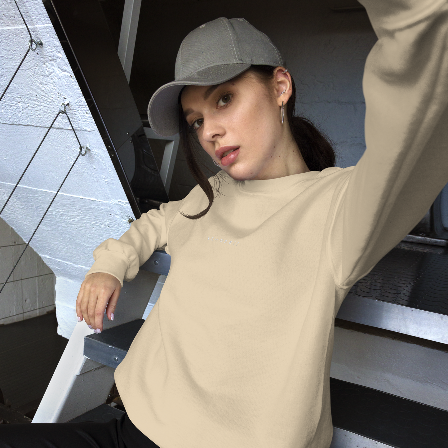 Unisex Oversized Pastel Sweatshirt