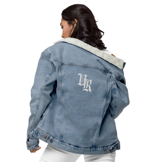 Unisex denim sherpa jacket